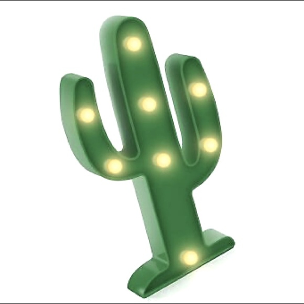 LED Cactus Light Decor 🌵 NIB!